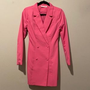 Barbie Pink Blazer Dress from Pretty Boutique